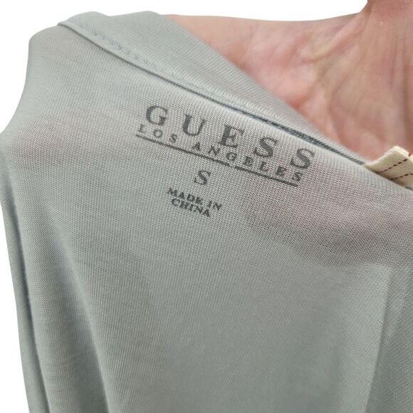 2/$20 Guess Top Fashion Grey Top Blouse Size: Small - Picture 8 of 9